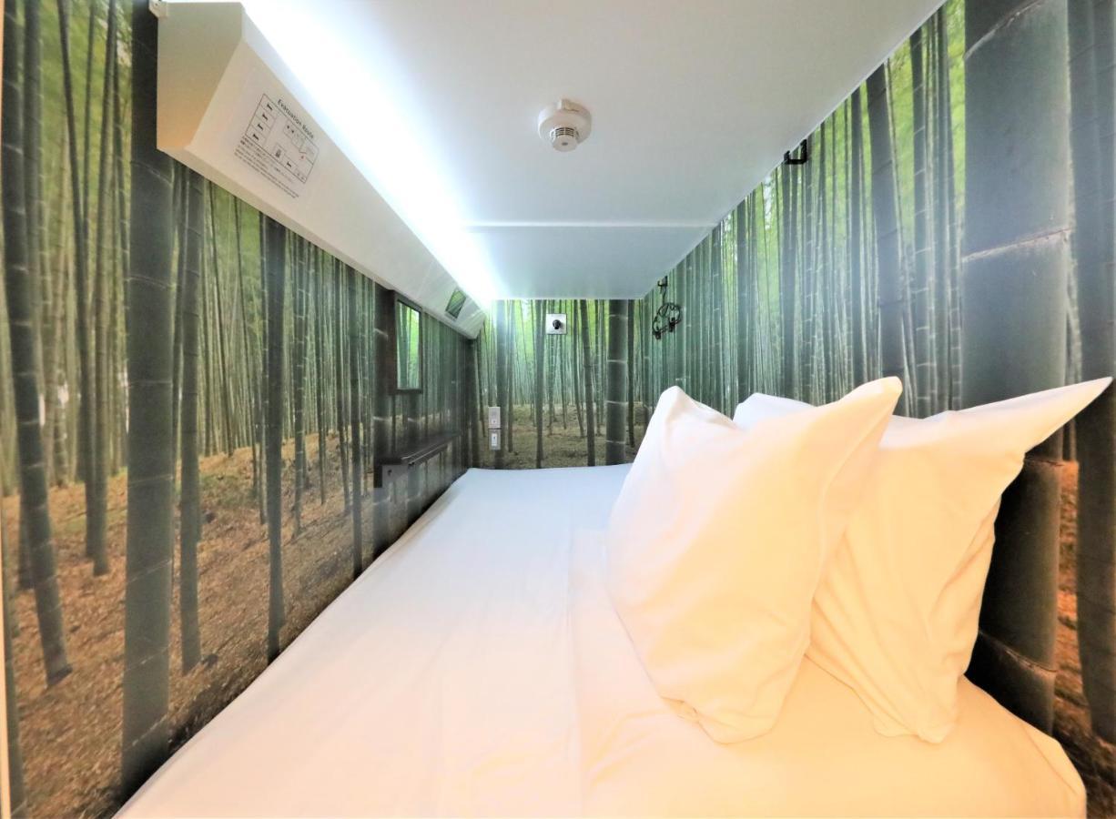 Shibuya Capsule Bamboo Hotel Tokió Kültér fotó