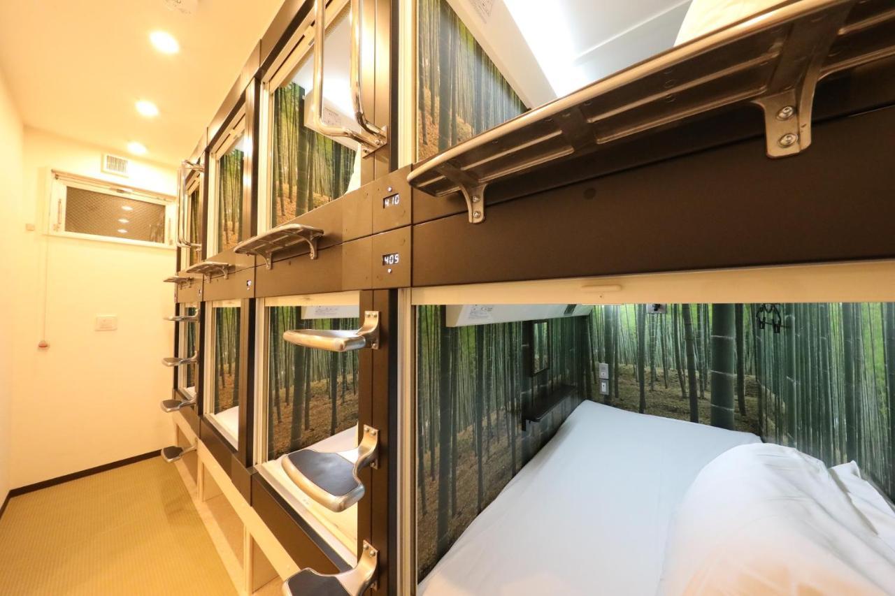 Shibuya Capsule Bamboo Hotel Tokió Kültér fotó