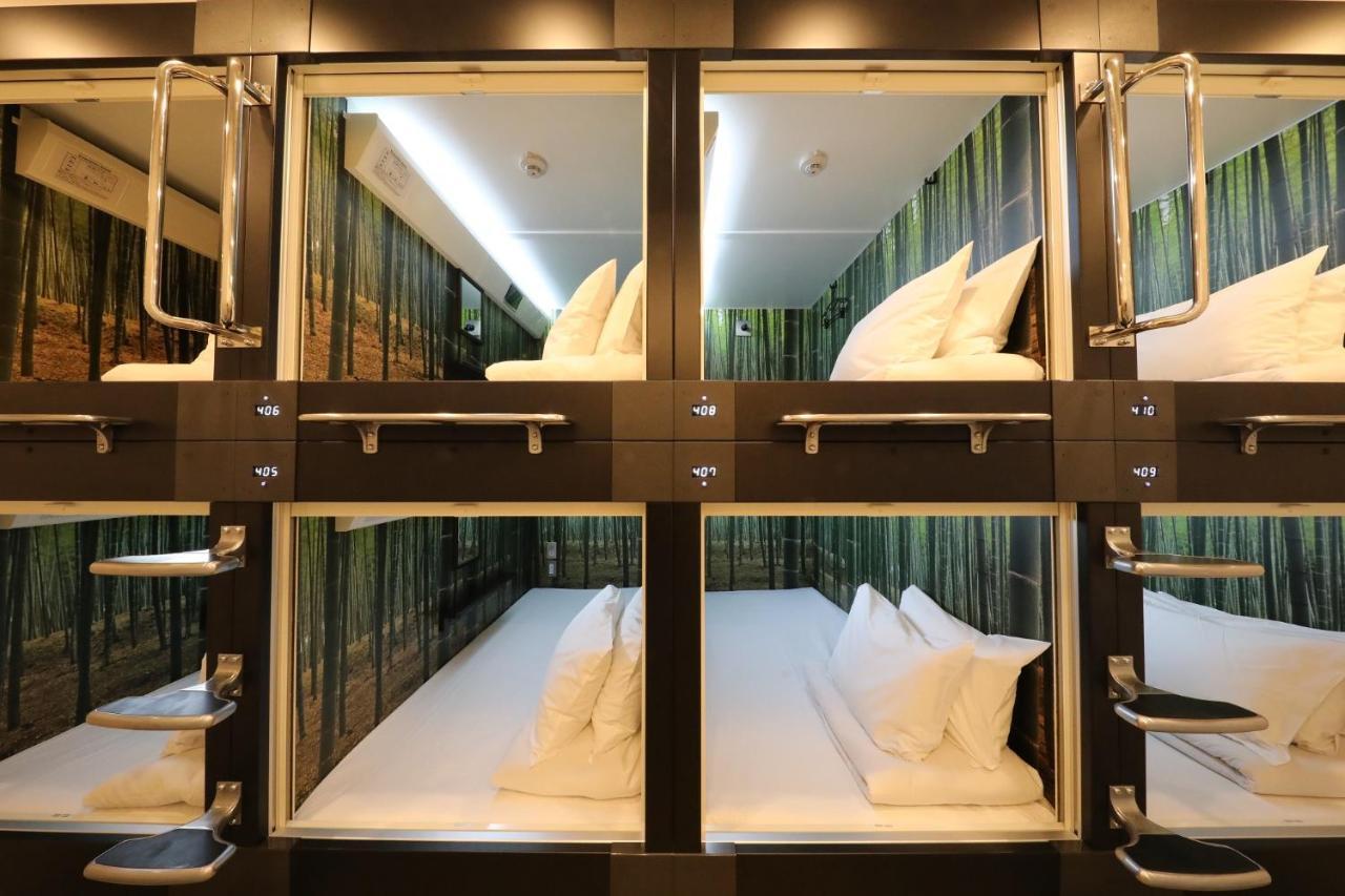 Shibuya Capsule Bamboo Hotel Tokió Kültér fotó